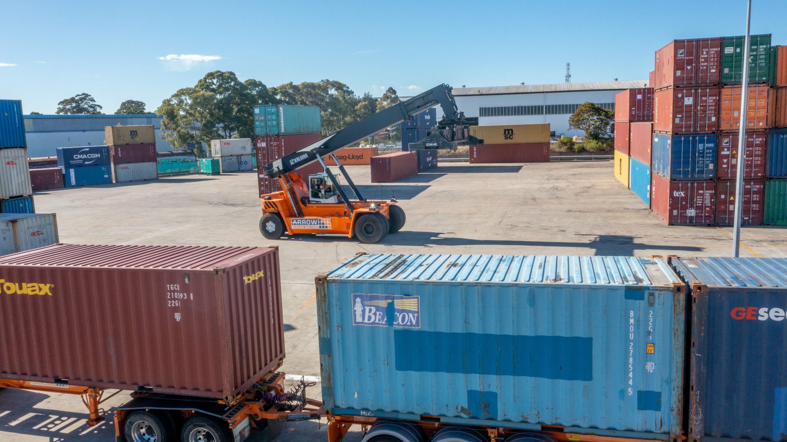 Container Transport Services in Sydney, Melbourne, Brisbane, Australia | Wharf Cartage in Melbourne